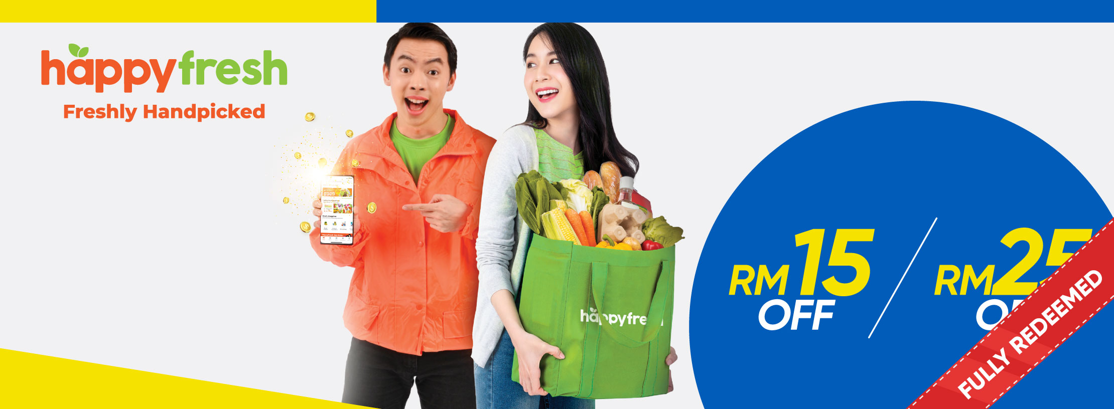 Happyfresh Up To Rm25 Off Fully Redeemed Touch N Go