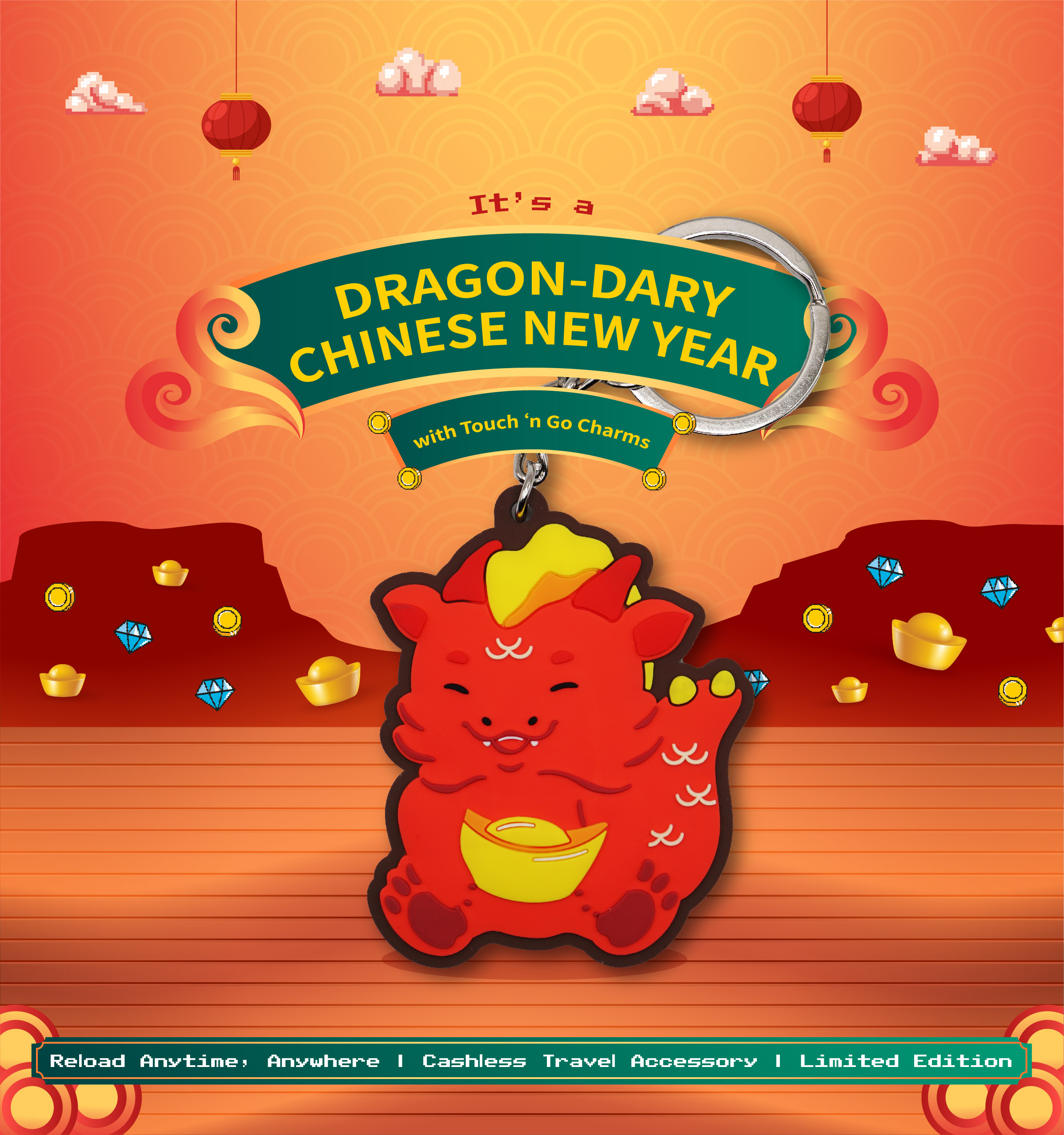 Ushering in the Year of the Dragon with Touch ‘n Go’s First-ever Chinese New Year Edition Charm