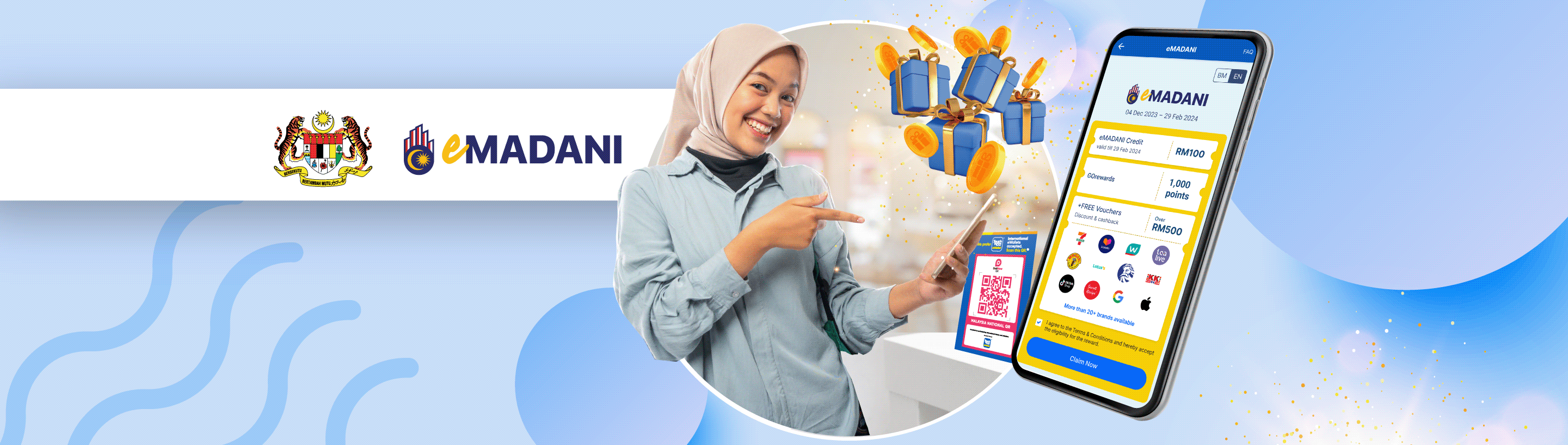 RM100 million worth of points and free vouchers for successful eMADANI claimants with Touch ‘n Go eWallet
