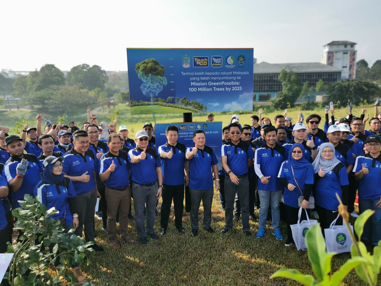 Touch 'n Go eWallet Plants First Batch of Trees under Mission GreenPossible campaign