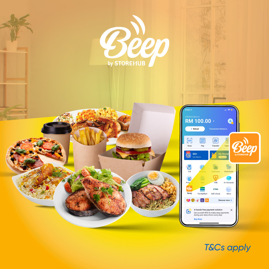 Beep App in Touch 'n Go eWallet 20% off Promotion