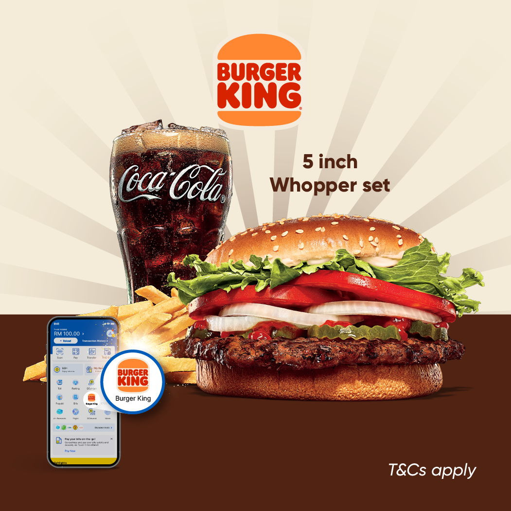 Burger King: RM9.90 Promotion