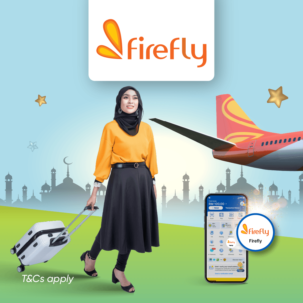 Firefly: Up to RM30 Cashback Ramadan 2023 Campaign