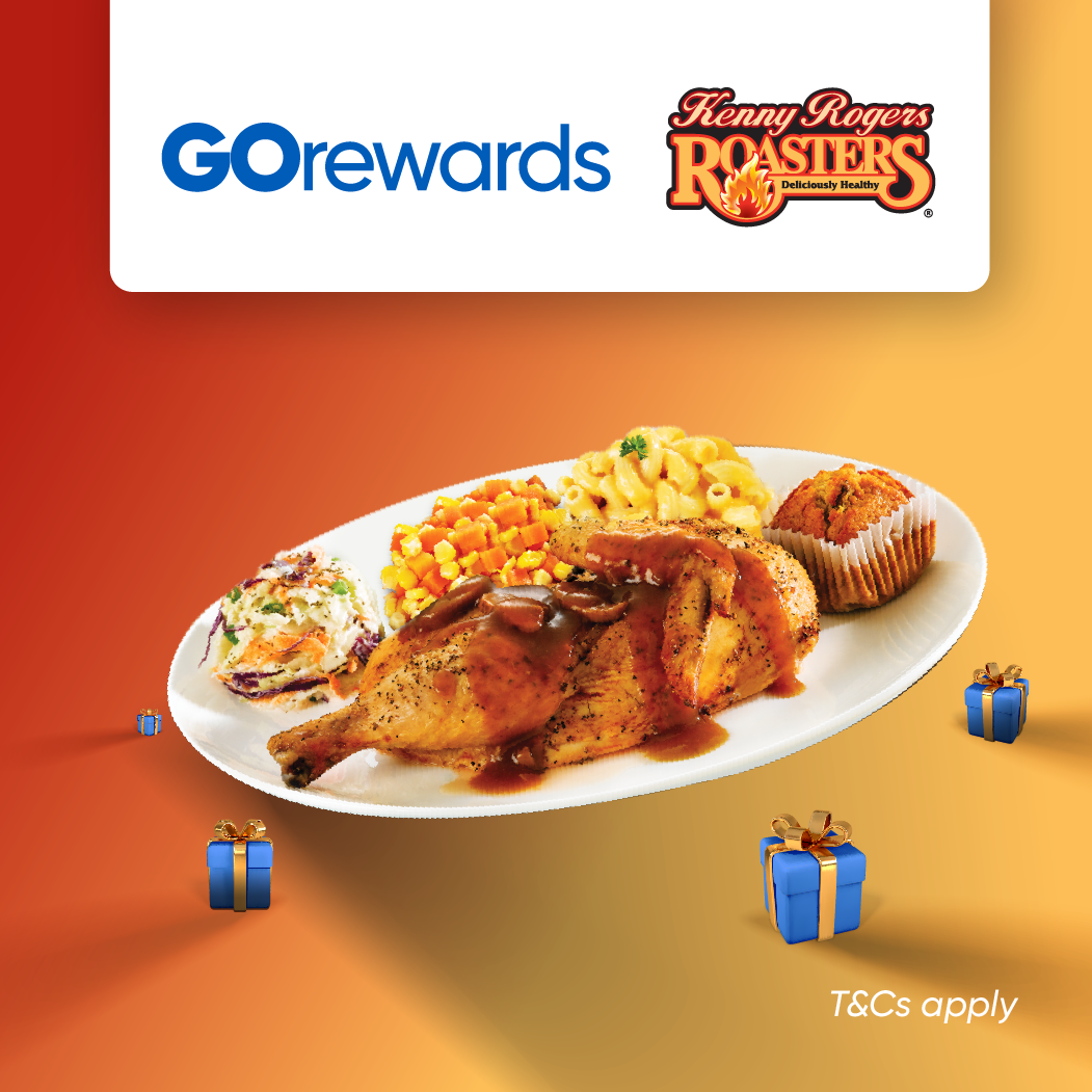 Kenny Rogers ROASTERS: Collect 6X points now!