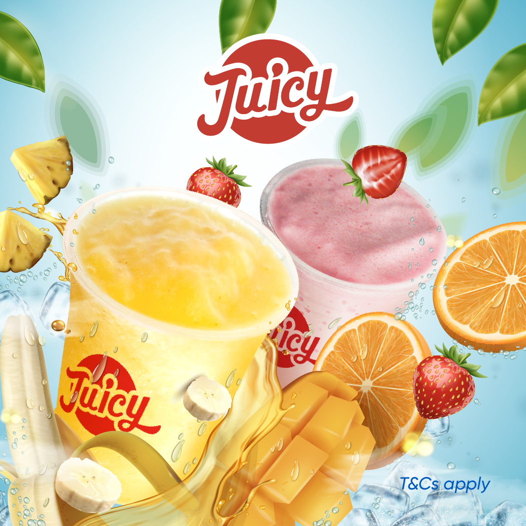 Juicy Fresh Juice Bar: RM2.50 Off Promotion