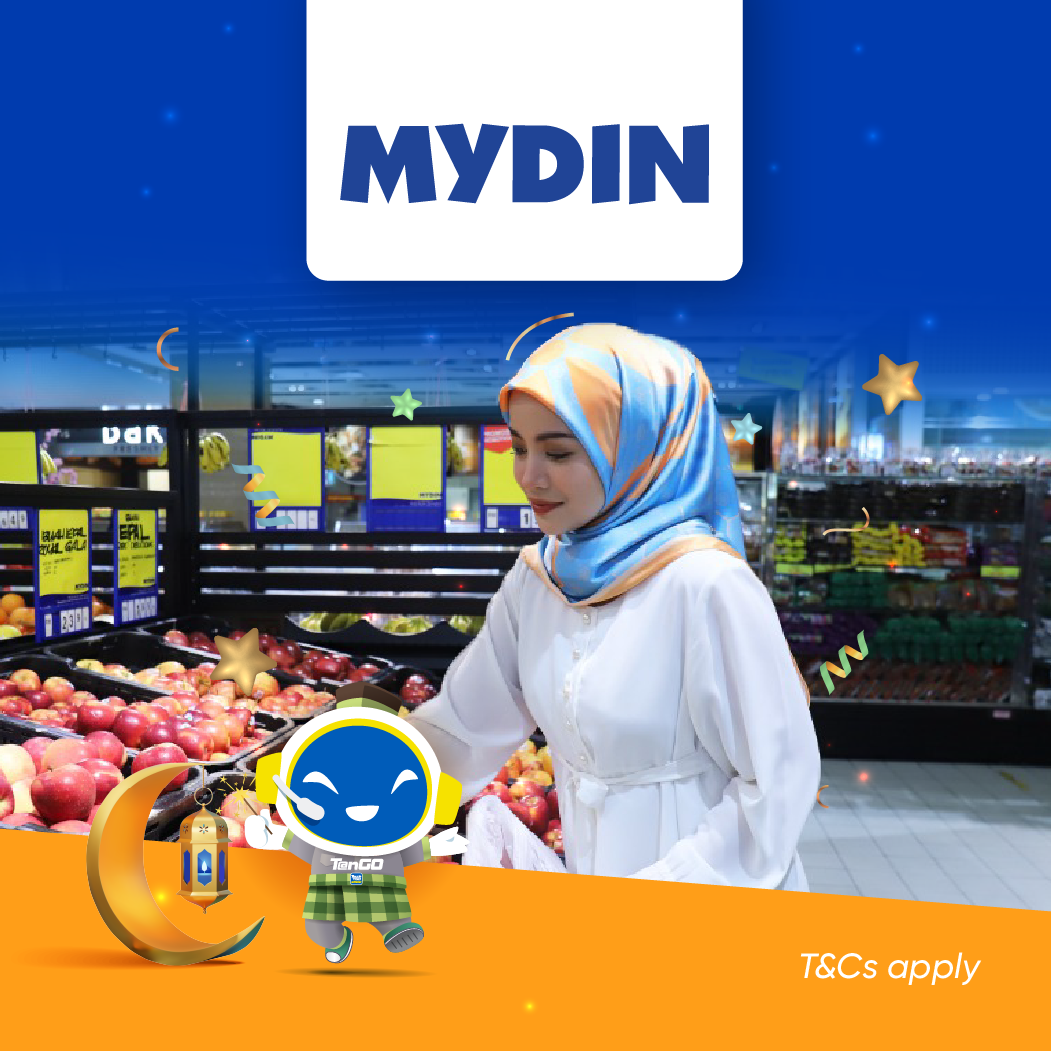 MYDIN: Up to RM5 Randomised Cashback