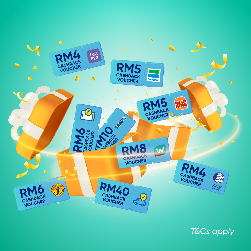 RM5 for RM100 worth of Bonanza Vouchers