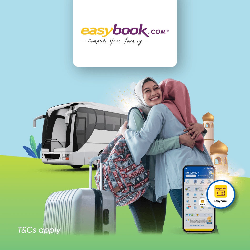 Easybook: Up to RM8 Cashback Campaign