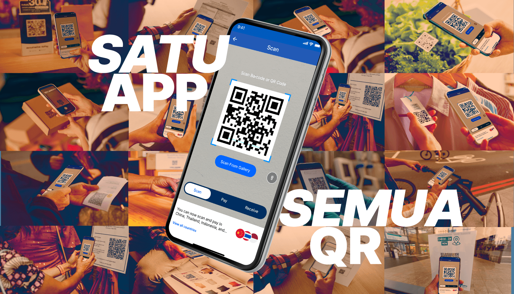 TNG eWallet expanded its QR code scanner for all QR codes 